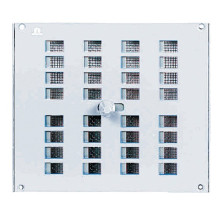 Grille aluminium en applique 4032