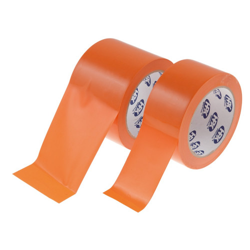 Ruban adhésif PVC orange spécial bâtiment - Adhésif emballage couleur