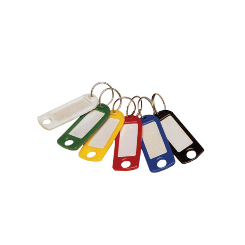 WINTEX Porte-clés avec étiquettes - 20 pièces - Porte-clés Heavy Duty -  Porte-clés