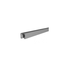 Rail aluminium 0500 10 pour porte coulissante suspendue 80-120 Kg