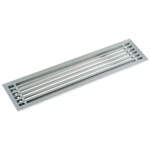 Profil cadre Z pour grille cache-radiateur aluminium